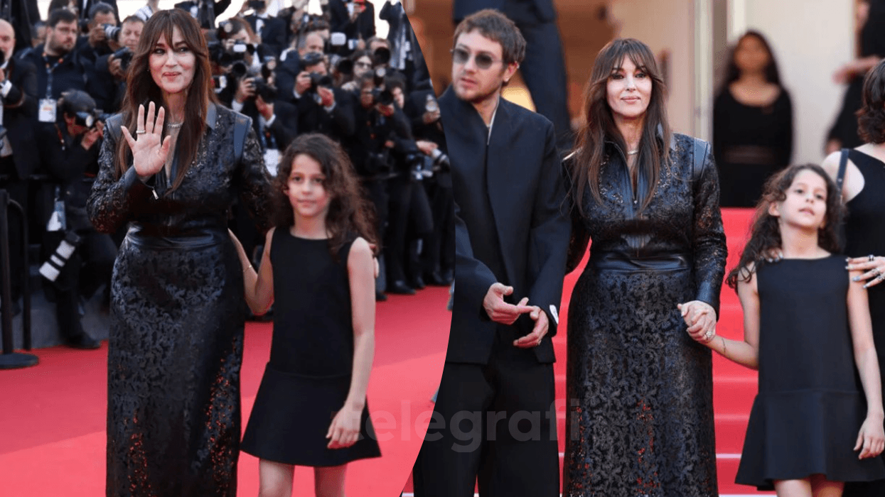 Monica Bellucci mahnit në Kanë me një fustan elegant nga Fendi