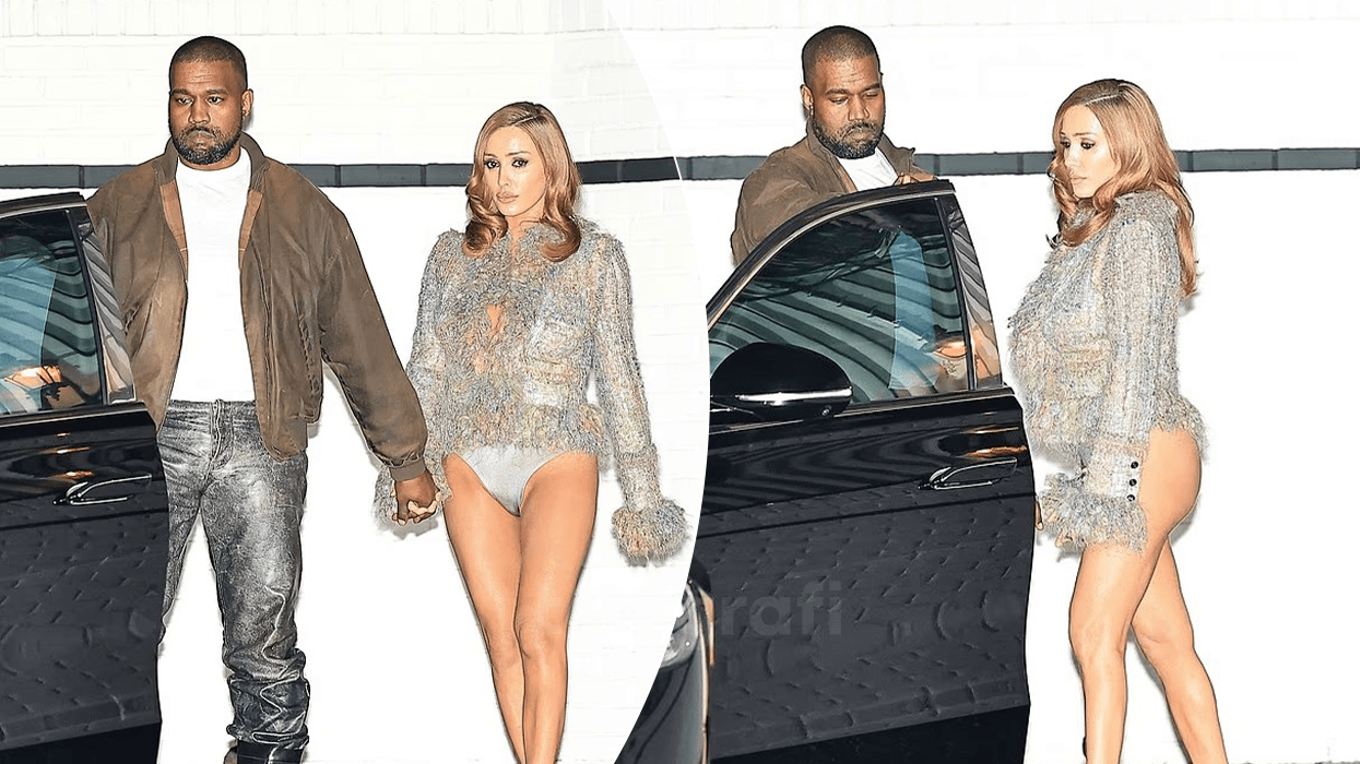 Bianca Censori tërheq gjithë vëmendjen me paraqitjen provokuese gjatë daljes me Kanye West