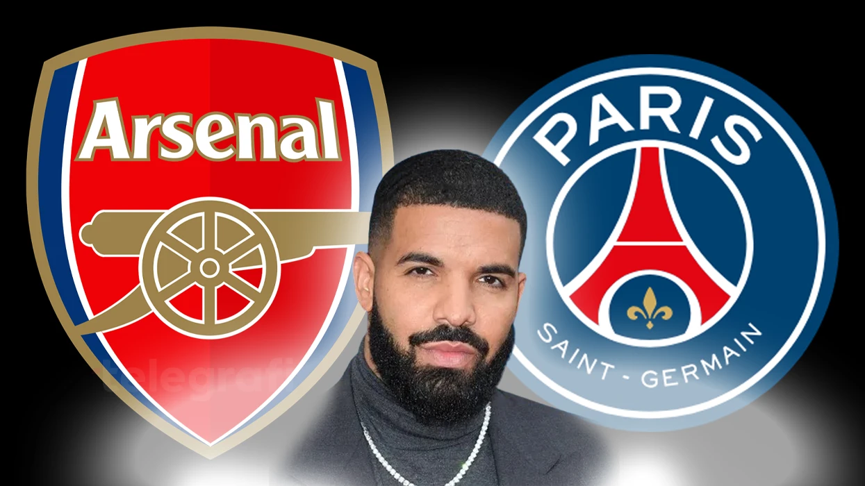 Drake vë bast 1 milion dollarësh për fitoren e Arsenalit në finalen e Ligës së Kampionëve ndaj PSG-së