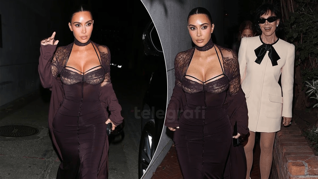 Kim Kardashian dhe Kris Jenner dalin për darkë në Beverly Hills mes komenteve për pamjen e tyre të ngjashme