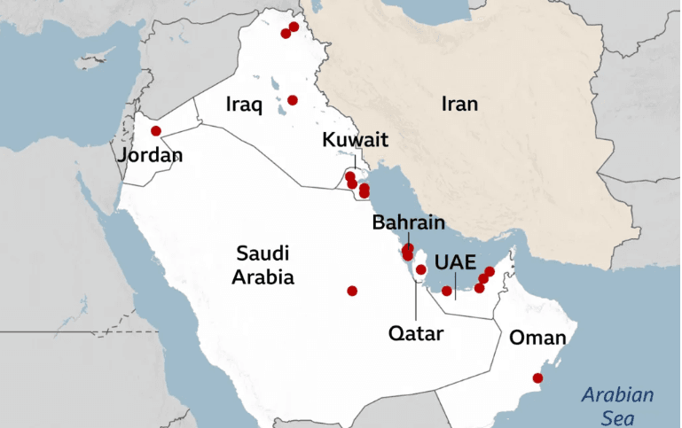 Sulmet e Iranit dëmtuan 20 baza ushtarake amerikane që nga fillimi i luftës, tregojnë imazhet satelitore Sulmet e Iranit dëmtuan 20 baza ushtarake amerikane që nga fillimi i luftës, tregojnë imazhet satelitore
