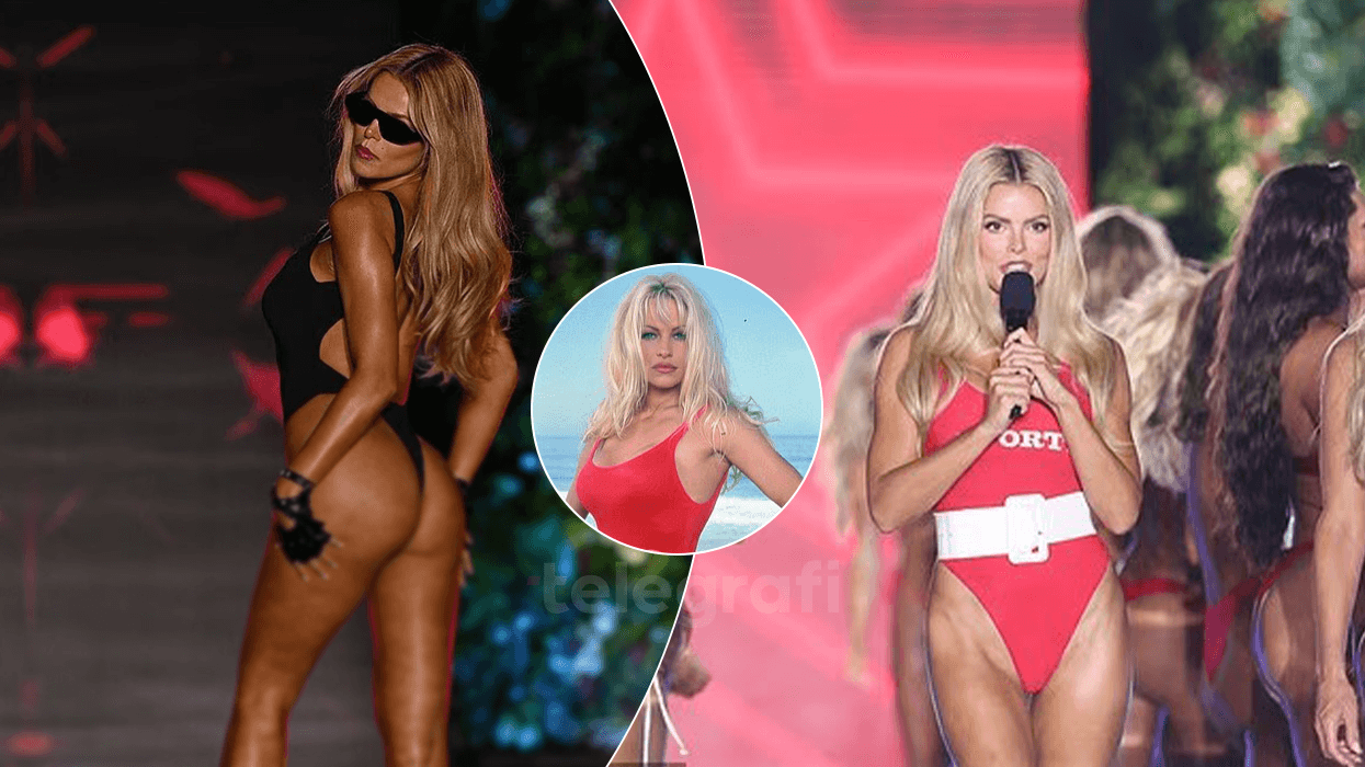 Brooks Nader rikthen magjinë e Pamela Anderson, mahnit me dy prej pamjeve më ikonike të yllit