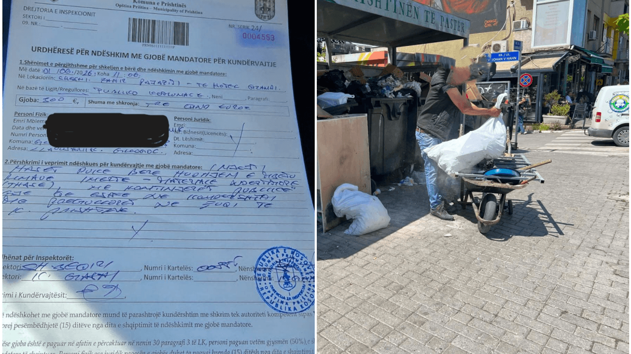 Komuna e Prishtinës paralajmëron gjobë 300 euro për hedhjen e mbeturinave vëllimore dhe inerte në hapësira publike