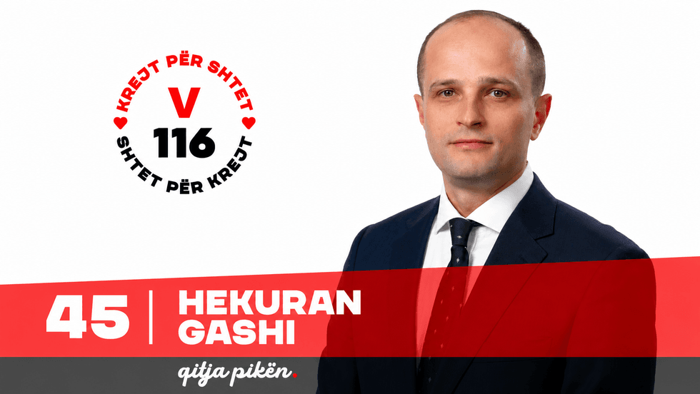 Ramabaja për kandidatin e VV-së, Hekuran Gashin: Përfaqësim dinjitoz, profesional dhe atdhetar