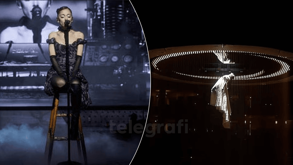 Ariana Grande mahnit fansat me një performancë spektakolare 