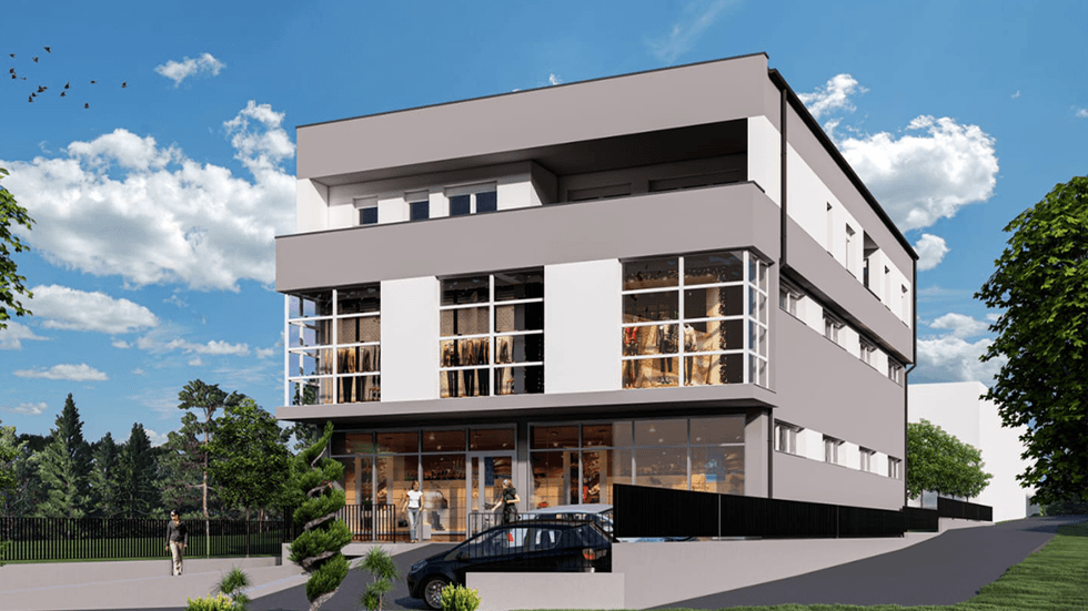 Objekt 1500m² me qira në Hajvali - hapësirë funksionale për 