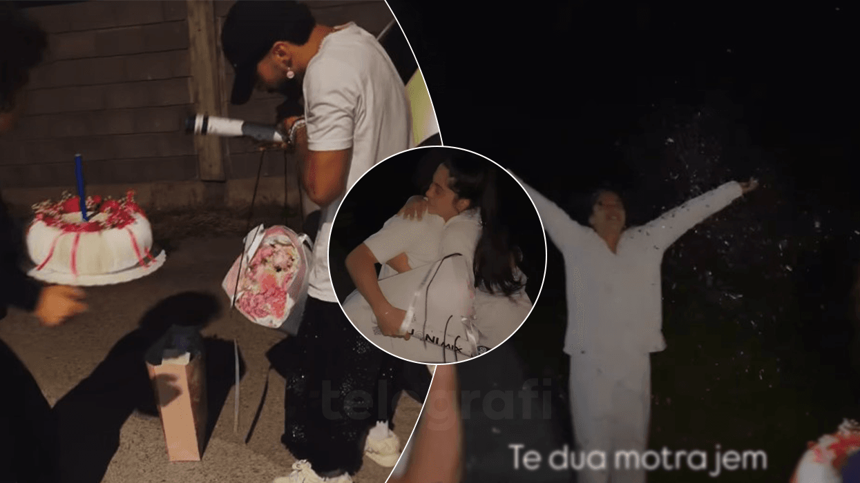 Të dua, më ke mua për çdo gjë”, Gjesti surprizon motrën në mesnatë për ditëlindije Të dua, më ke mua për çdo gjë”, Gjesti surprizon motrën në mesnatë për ditëlindije