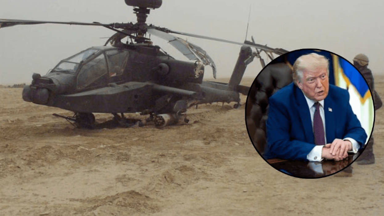 Trump: Irani rrëzoi helikopterin amerikan Apache, duhet t’i përgjigjemi sulmit