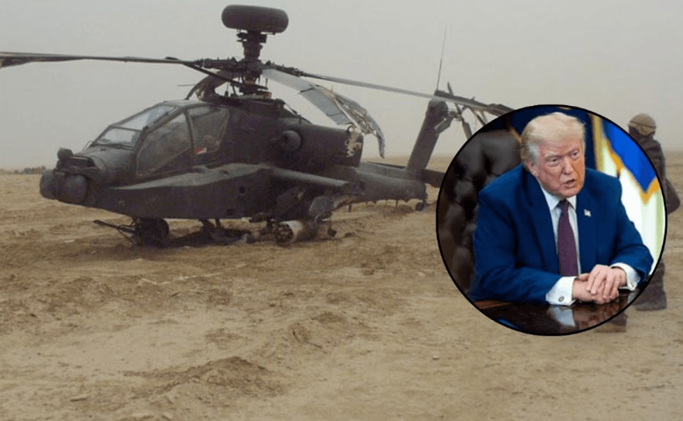 Trump: Irani rrëzoi helikopterin amerikan Apache, duhet t’i 