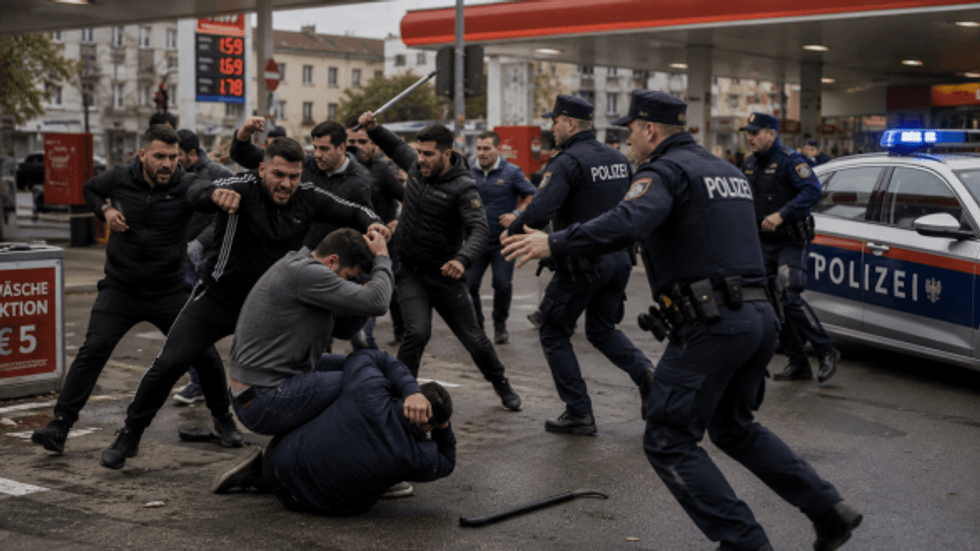 Përleshje masive mes sirianëve dhe kosovarëve në A