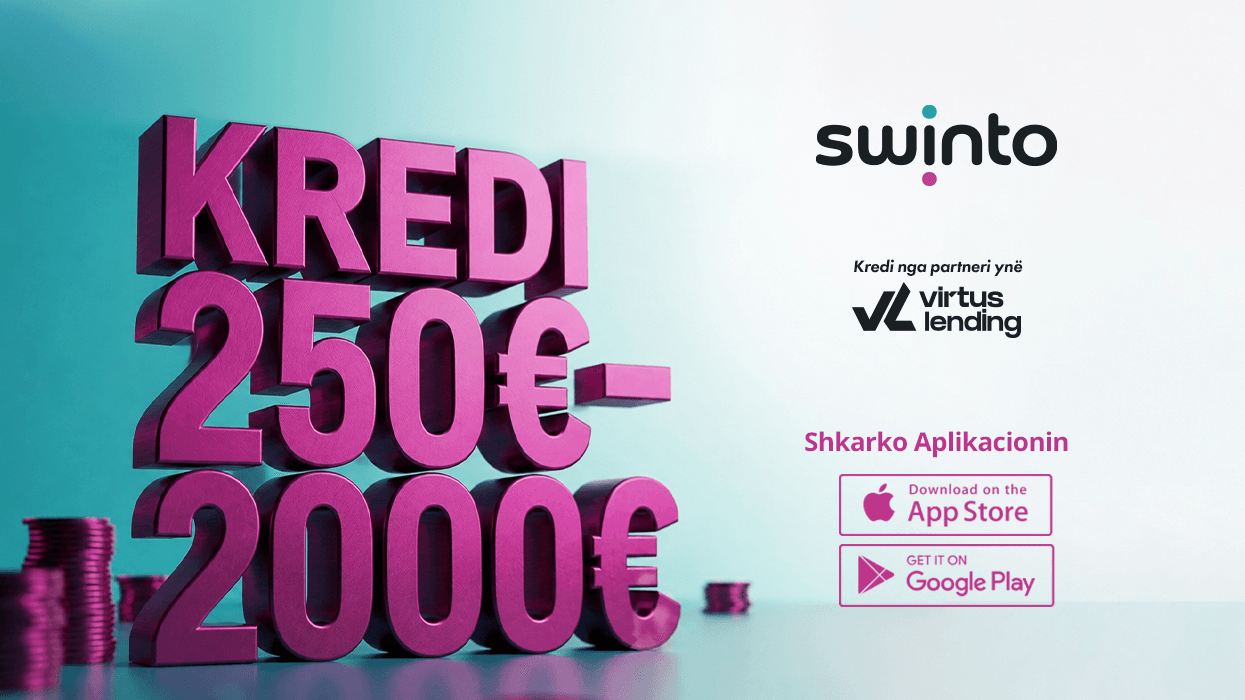 Swinto – Financimi digjital në pak minuta Swinto – Financimi digjital në pak minuta