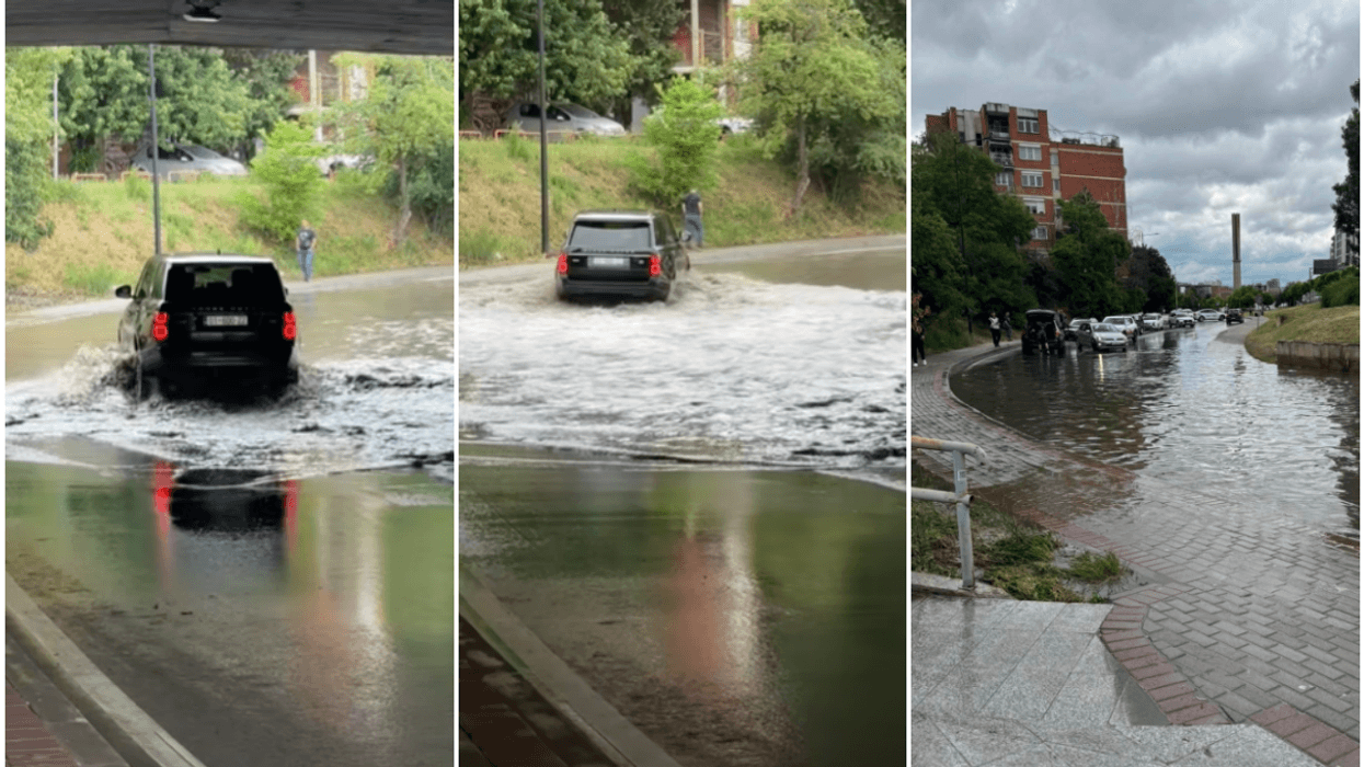 Problem i kahershëm pa zgjidhje, përmbytet sërish zona afër stacionit të autobusëve në Prishtinë