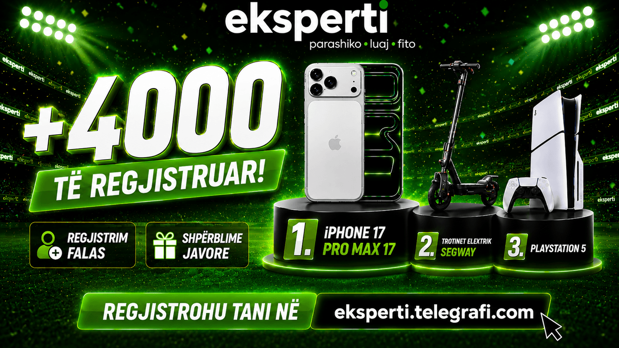 Mbi 4,000 të regjistruar në “Eksperti” – mos e shiko garën nga jashtë, bashkohu edhe ti për shpërblimet e mëdha