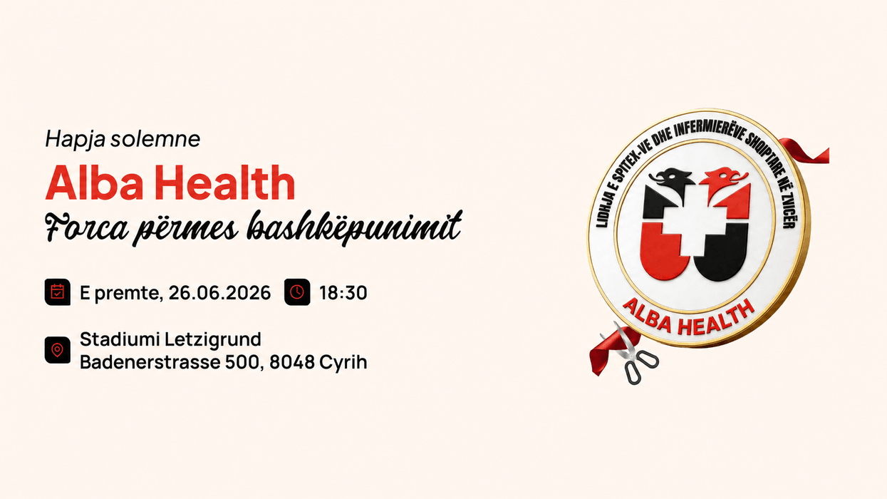 Dhjetëra kompani Spitex. Qindra infermierë. Një organizatë. Alba Health hap dyert më 26 Qershor në Cyrih