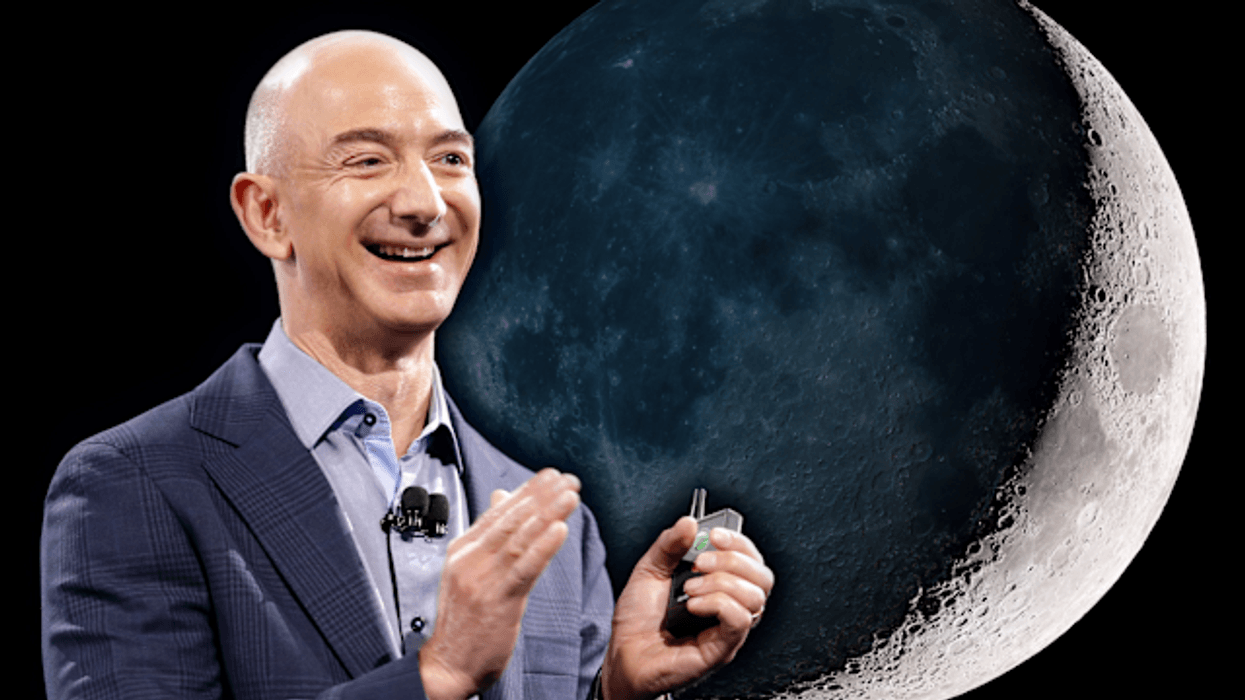 Bezos: Njerëzimi duhet të shkojë në Hënë për të shpëtuar Tokën Bezos: Njerëzimi duhet të shkojë në Hënë për të shpëtuar Tokën