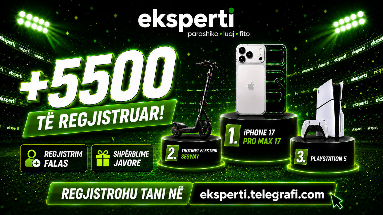 Mbi 5,500 të regjistruar në “Eksperti” – mos e shiko garën nga jashtë, bashkohu edhe ti për shpërblimet e mëdha