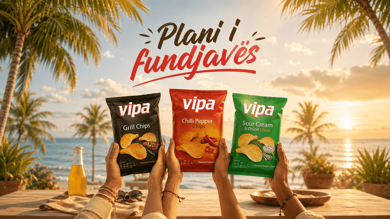 VIPA Chips, shija që shoqëron çdo plan të fundjavës VIPA Chips, shija që shoqëron çdo plan të fundjavës