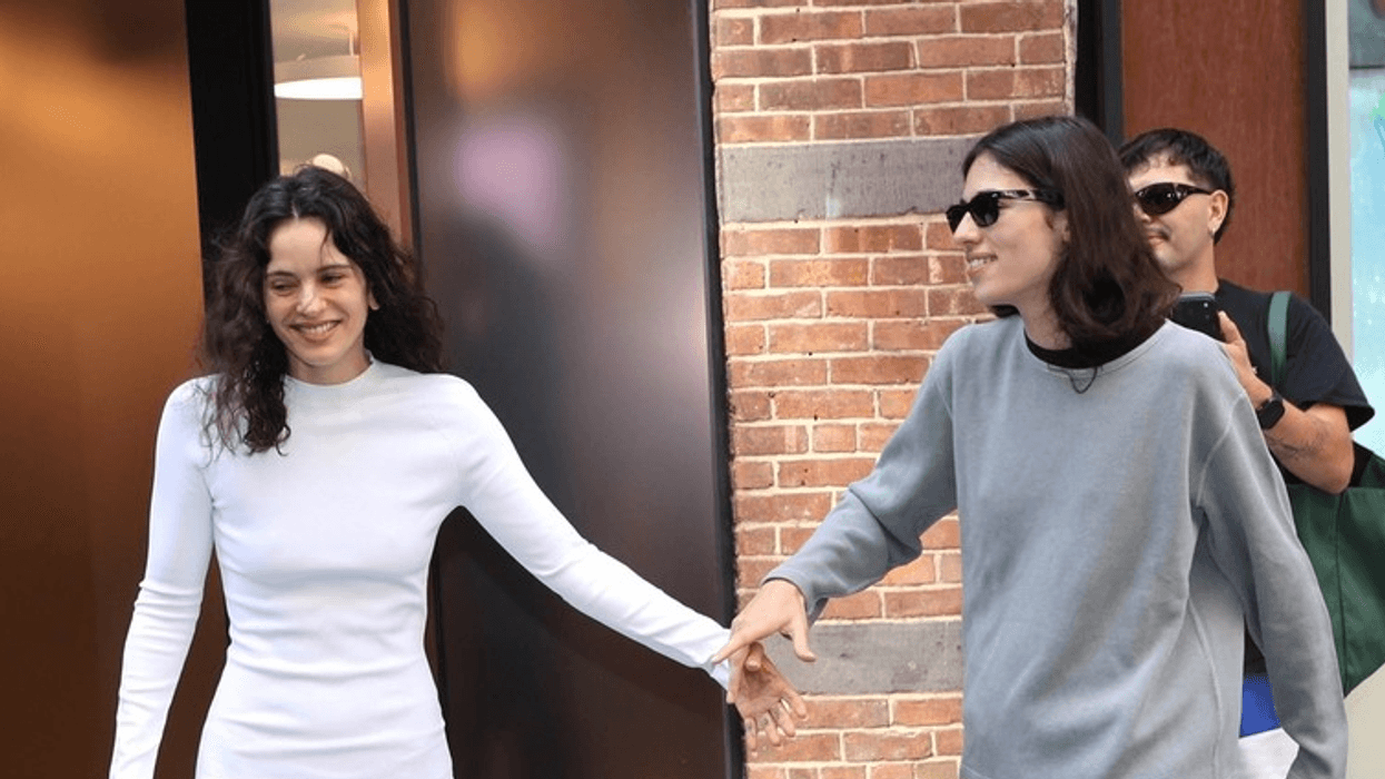 Rosalia dhe e dashura e saj u fotografuan në një shëtitje romantike në New York