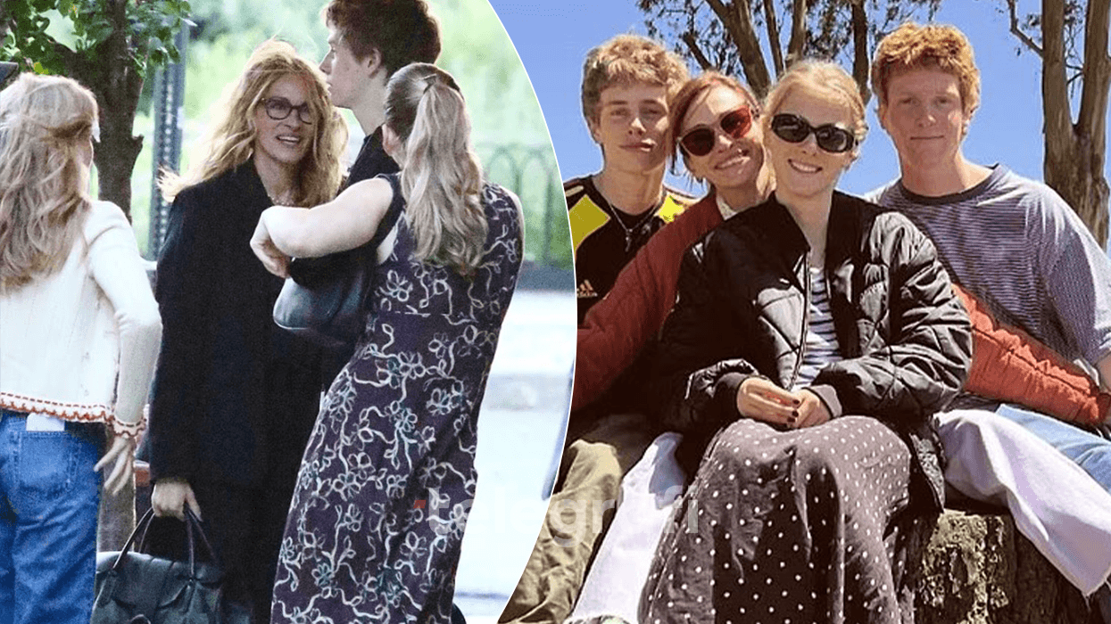 Julia Roberts shfaqet rrallë me dy nga fëmijët e saj, teksa feston 19-vjetorin e djalit Henry në New York