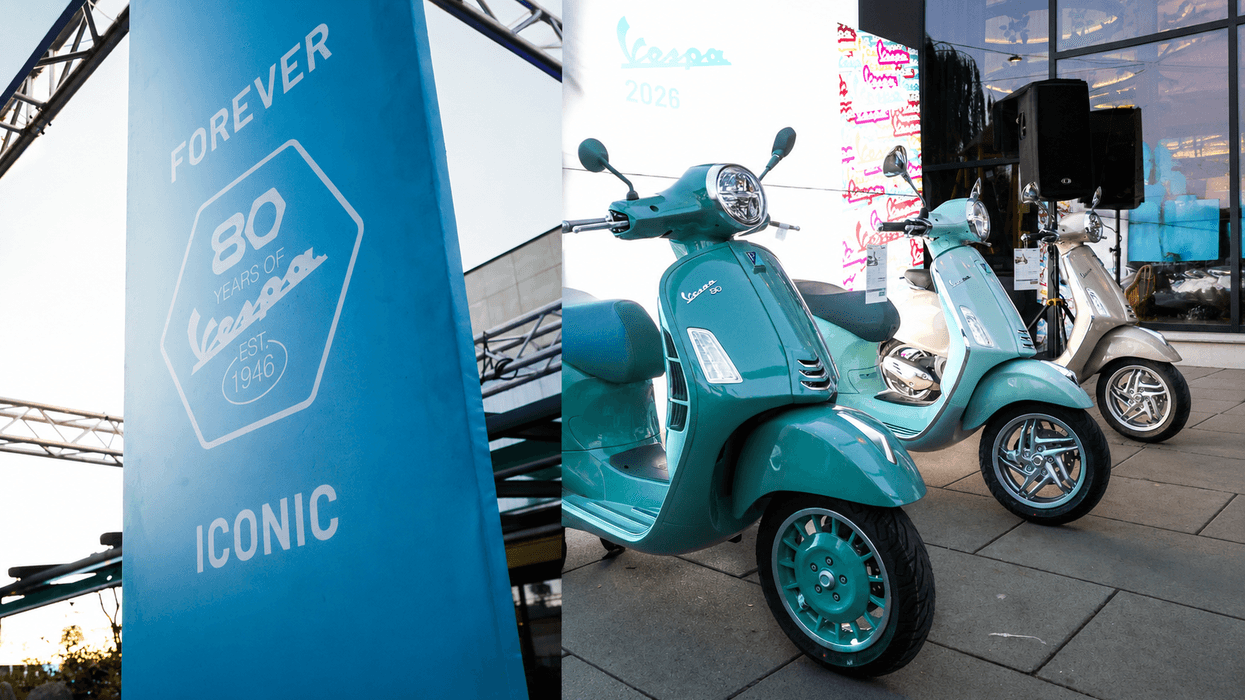Ikona italiane Vespa feston 80-vjetorin edhe në Prishtinë! Ikona italiane Vespa feston 80-vjetorin edhe në Prishtinë!