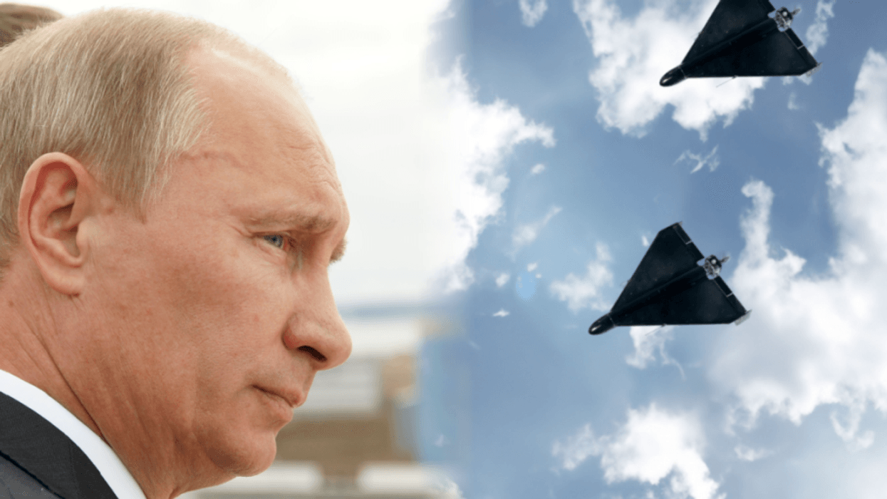Putin: Dronët ukrainas po vijnë në numër të madh Putin: Dronët ukrainas po vijnë në numër të madh