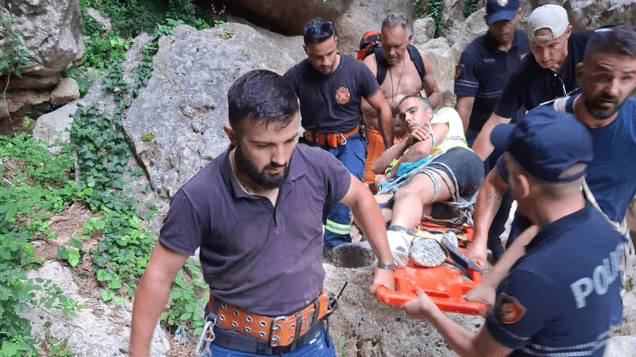 Kishin mbetur të bllokuar në Kanionet e Gjipesë në Shqipëri, dalin detajet se si u nxorën dy turistët Kishin mbetur të bllokuar në Kanionet e Gjipesë në Shqipëri, dalin detajet se si u nxorën dy turistët