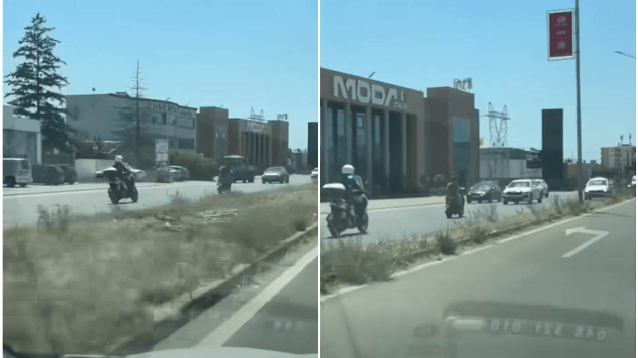 Dy të mitur me motor i ikin policisë në Fushë Kosovë duke rrezikuar trafikun Dy të mitur me motor i ikin policisë në Fushë Kosovë duke rrezikuar trafikun