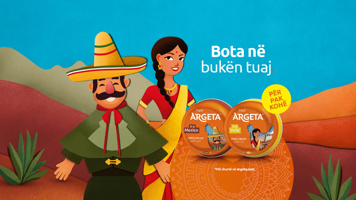 Argeta sjell shijet e botës: Argeta Mexico dhe Argeta India Argeta sjell shijet e botës: Argeta Mexico dhe Argeta India