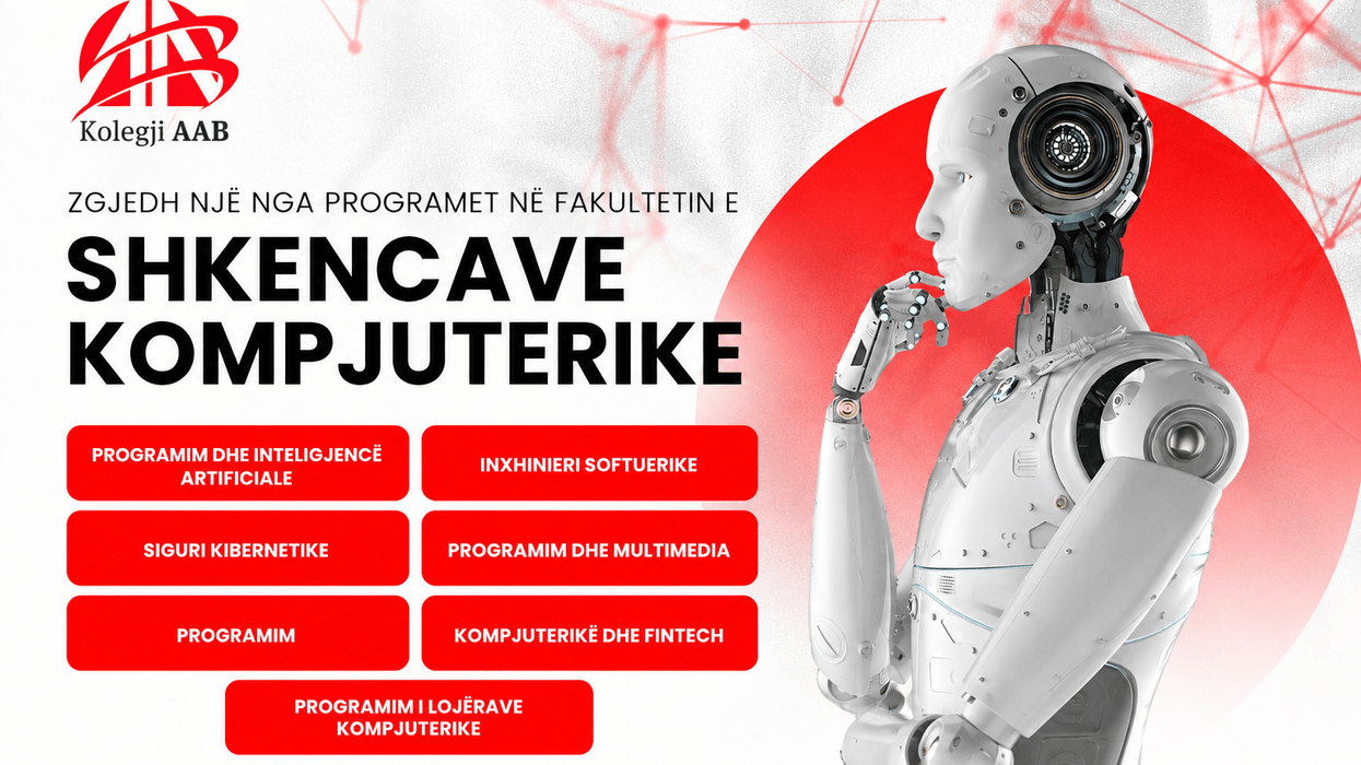AAB hap regjistrimet në Fakultetin e Shkencave Kompjuterike: Programe inovative, bursë 30%