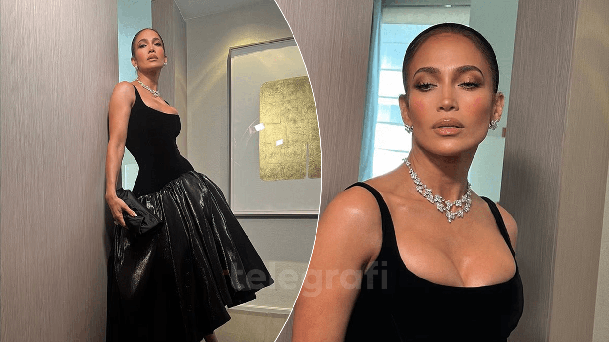 Jennifer Lopez shkëlqen me elegancë, publikon fotografitë nga dasma e Taylor Swift