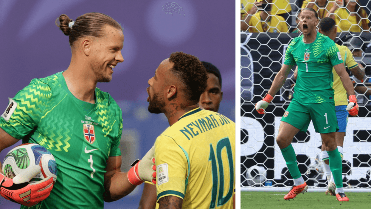 Nyland, heroi i Norvegjisë ndaj Brazilit: Portieri pa skuadër që po shkëlqen në Kupën e Botës Nyland, heroi i Norvegjisë ndaj Brazilit: Portieri pa skuadër që po shkëlqen në Kupën e Botës