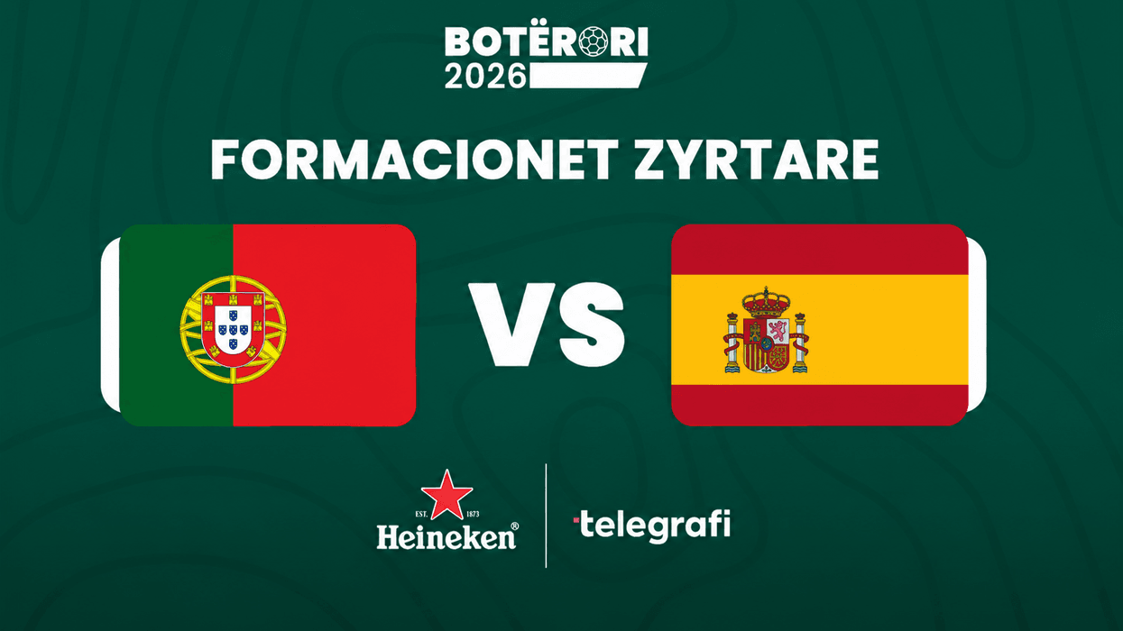 Formacionet zyrtare, Portugali -Spanjë: Luhet për një vend në çerekfinale Formacionet zyrtare, Portugali -Spanjë: Luhet për një vend në çerekfinale