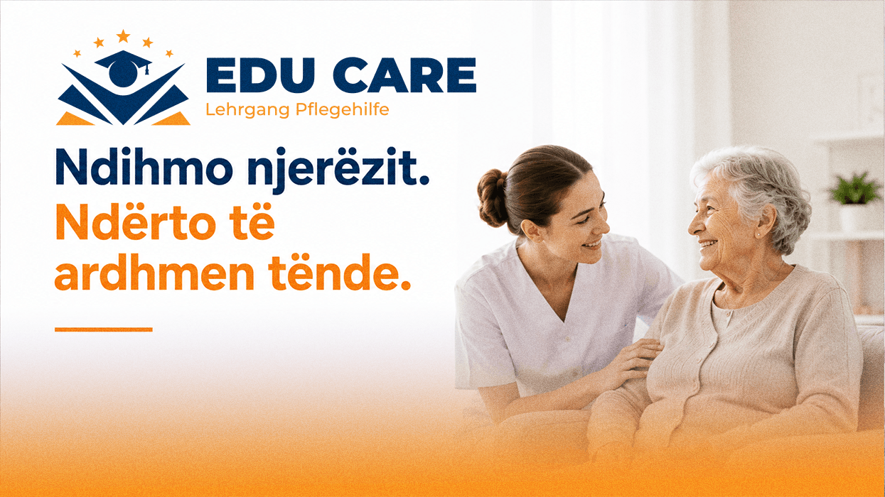 Për ata që duan të ndihmojnë, kujdesi mund të bëhet profesion Për ata që duan të ndihmojnë, kujdesi mund të bëhet profesion