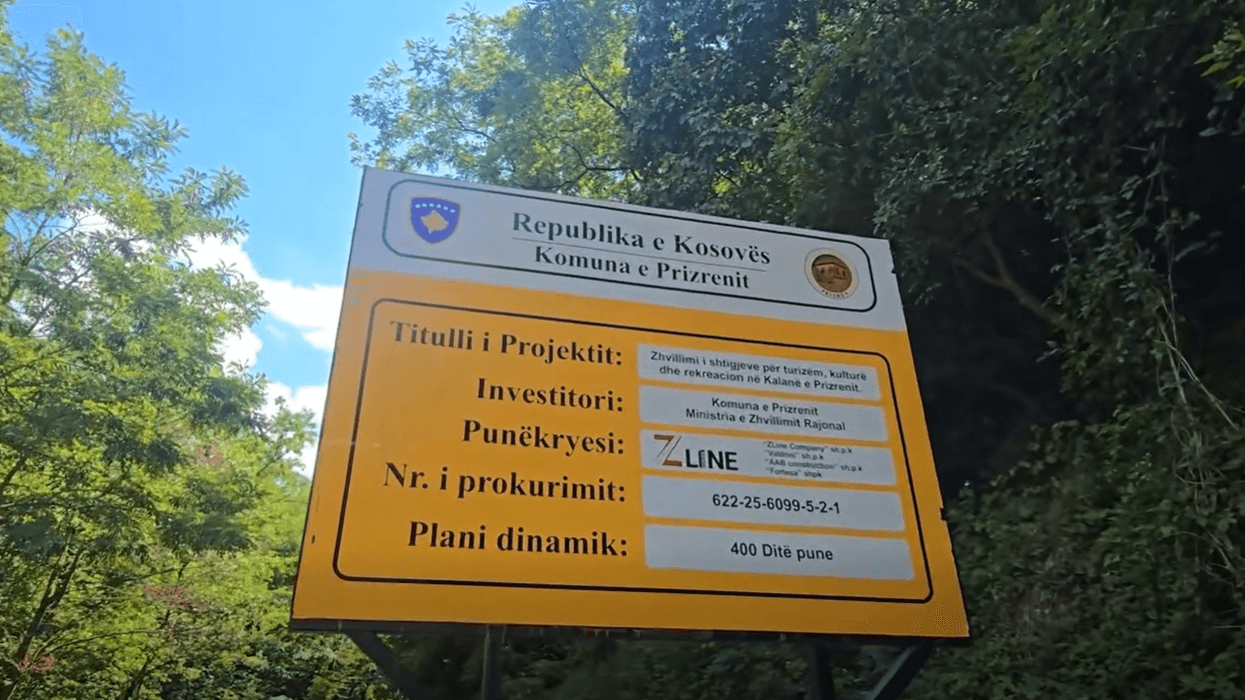 Kalaja e Prizrenit me shteg të ri