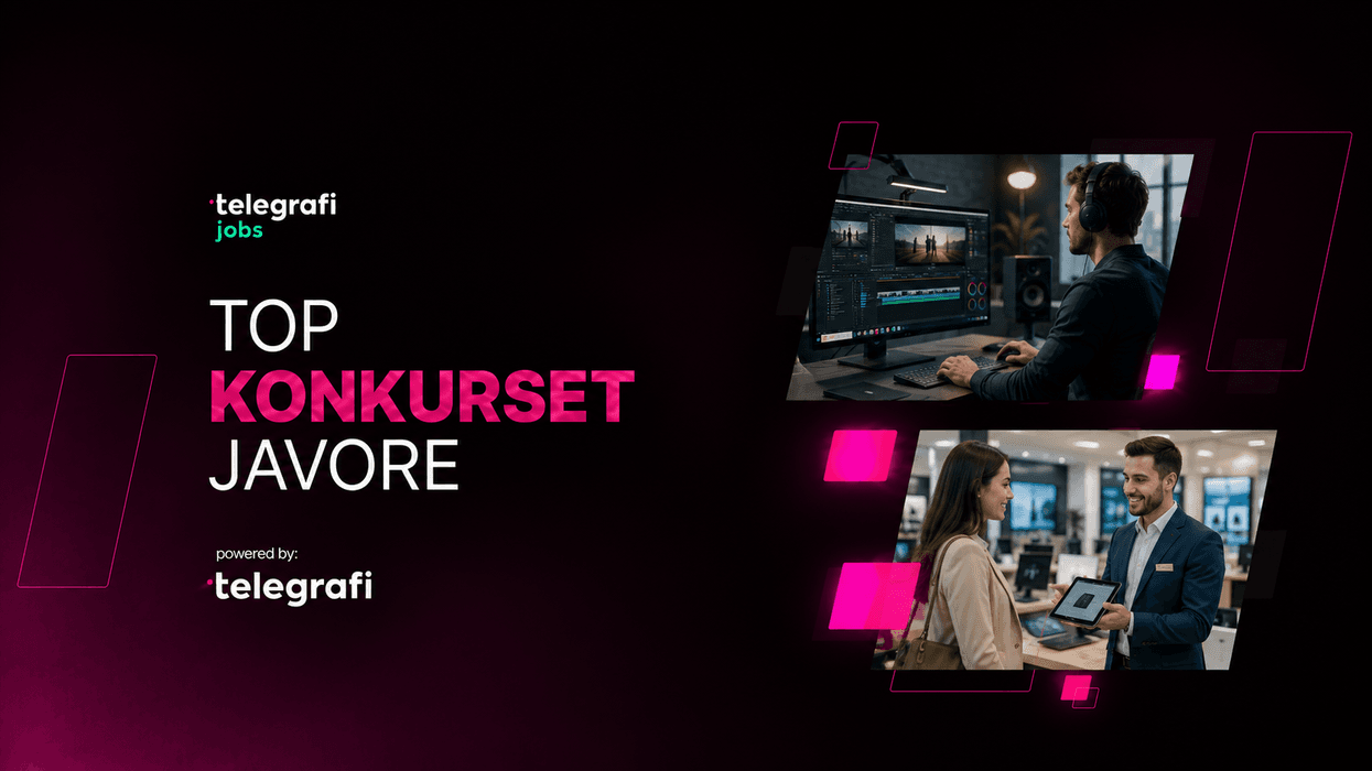Konkurset e javës në Telegrafi Jobs: vende pune në media, shitje dhe tregti Konkurset e javës në Telegrafi Jobs: vende pune në media, shitje dhe tregti