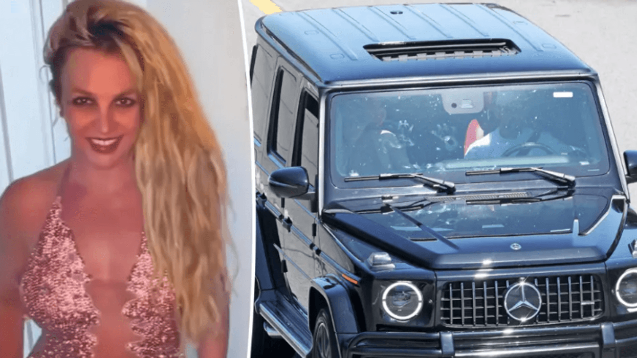 Pamjet e Britney Spears në autostradë bëjnë bujë - reagon për herë të parë