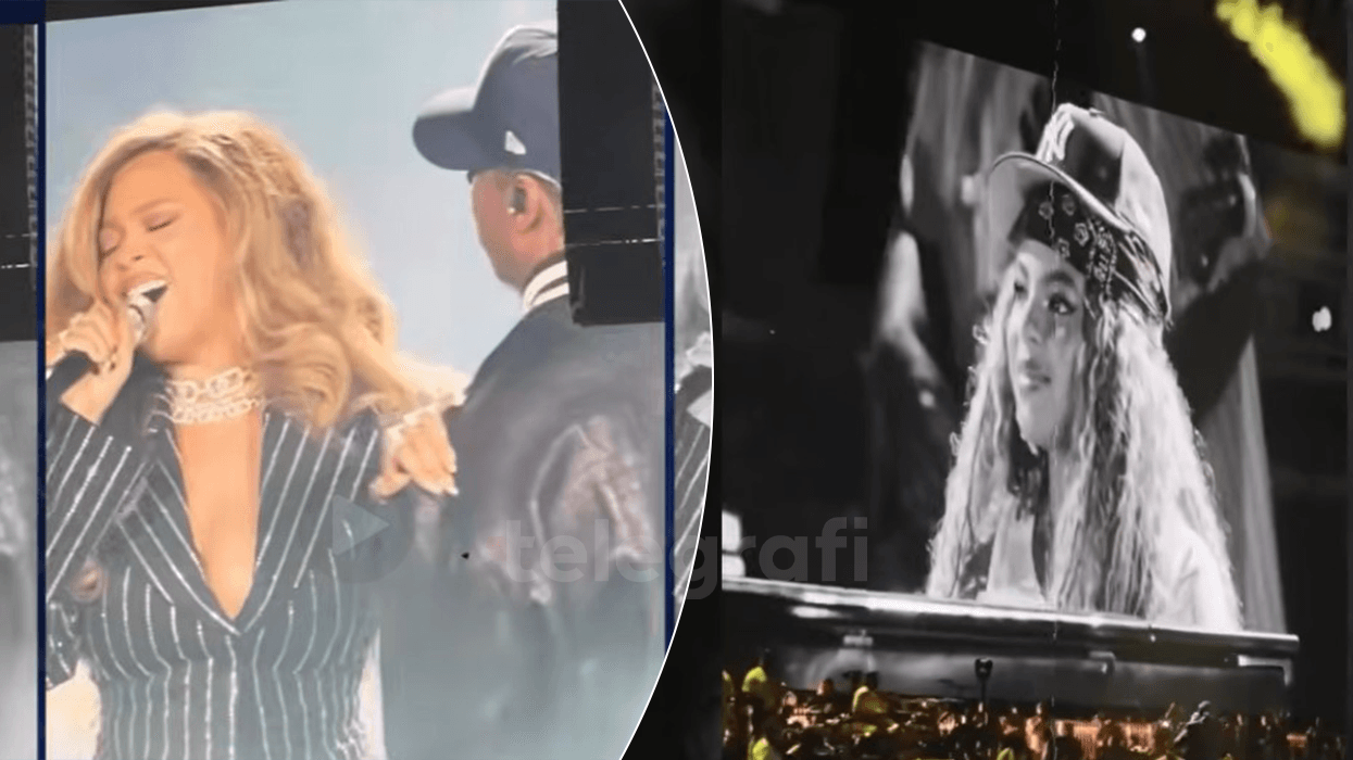 Beyonce dhe Blue Ivy surprizojnë fansat, ngjiten në skenë gjatë koncertit të Jay-Z Beyonce dhe Blue Ivy surprizojnë fansat, ngjiten në skenë gjatë koncertit të Jay-Z