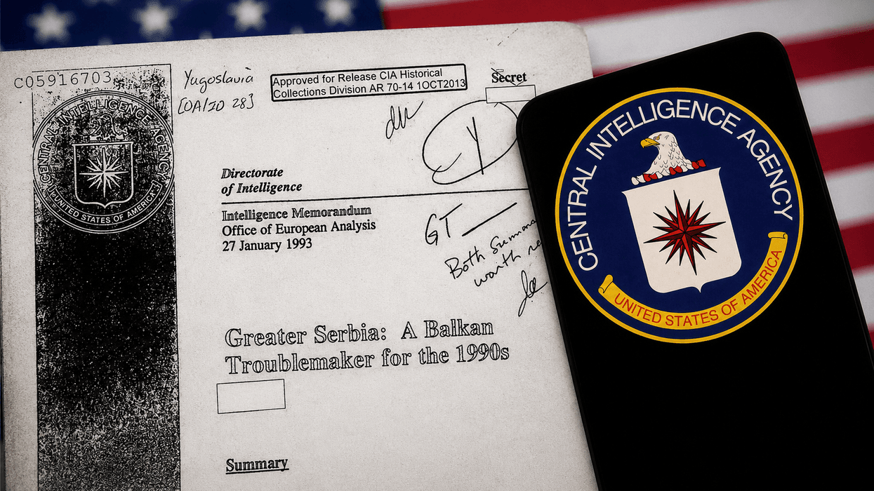 Dokumenti i CIA-s: Në vitin 1993 SHBA paralajmëronte se Serbia synonte spastrimin etnik të Kosovës dhe destabilizimin e Ballkanit Dokumenti i CIA-s: Në vitin 1993 SHBA paralajmëronte se Serbia synonte spastrimin etnik të Kosovës dhe destabilizimin e Ballkanit