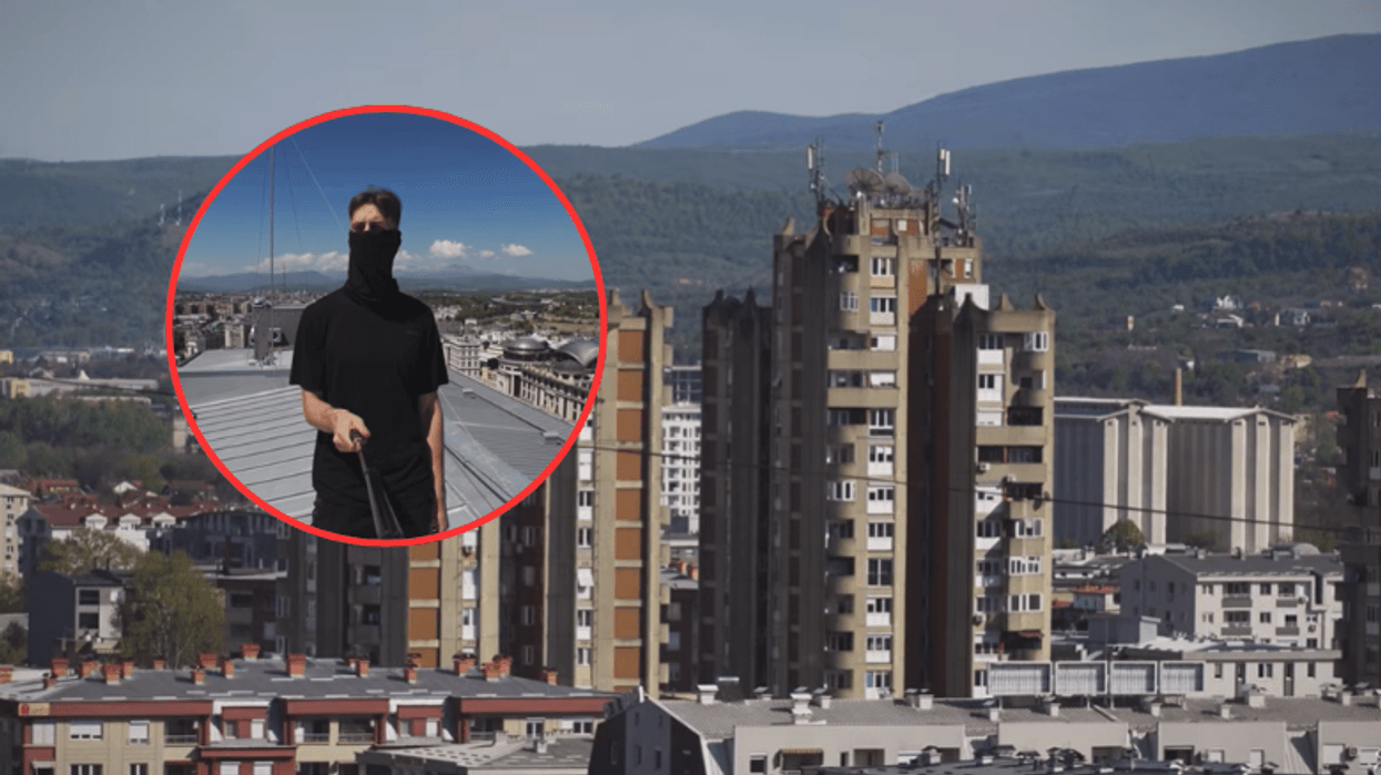 Ngjitje në ndërtesa dhe eksplorim urban, youtuberi Shiey sjell pamje të veçanta të Shkupit Ngjitje në ndërtesa dhe eksplorim urban, youtuberi Shiey sjell pamje të veçanta të Shkupit