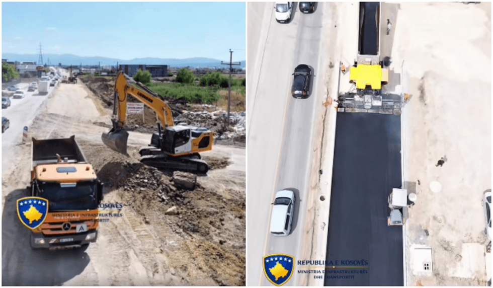 Basha: Po vazhdon zgjerimi i rrugës QMI–Lipjan