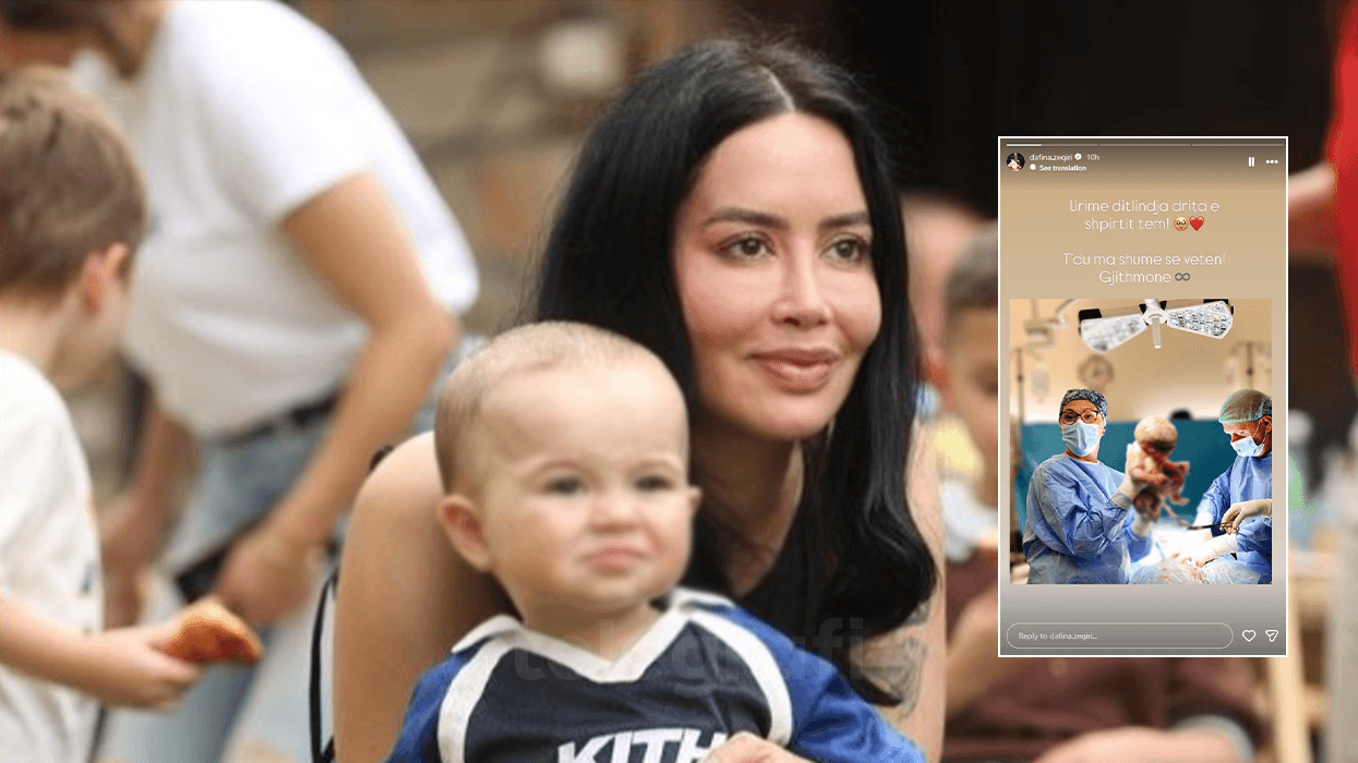 Dafina Zeqiri feston ditëlindjen e parë të Daskanit me një dedikim të veçantë