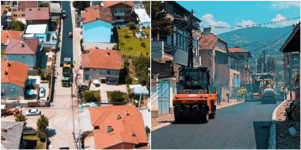 Totaj: Nis asfaltimi i rrugës “Behajdin Hallaçi” në lagjen “2 Korriku” në Prizren