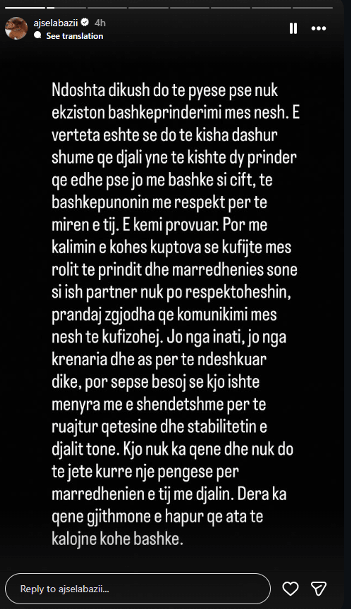 "Të mungosh në ditëlindjen e djalit tënd", ish-partnerja Ajsel Abazi me akuza ndaj Eros Grezdës 2 image