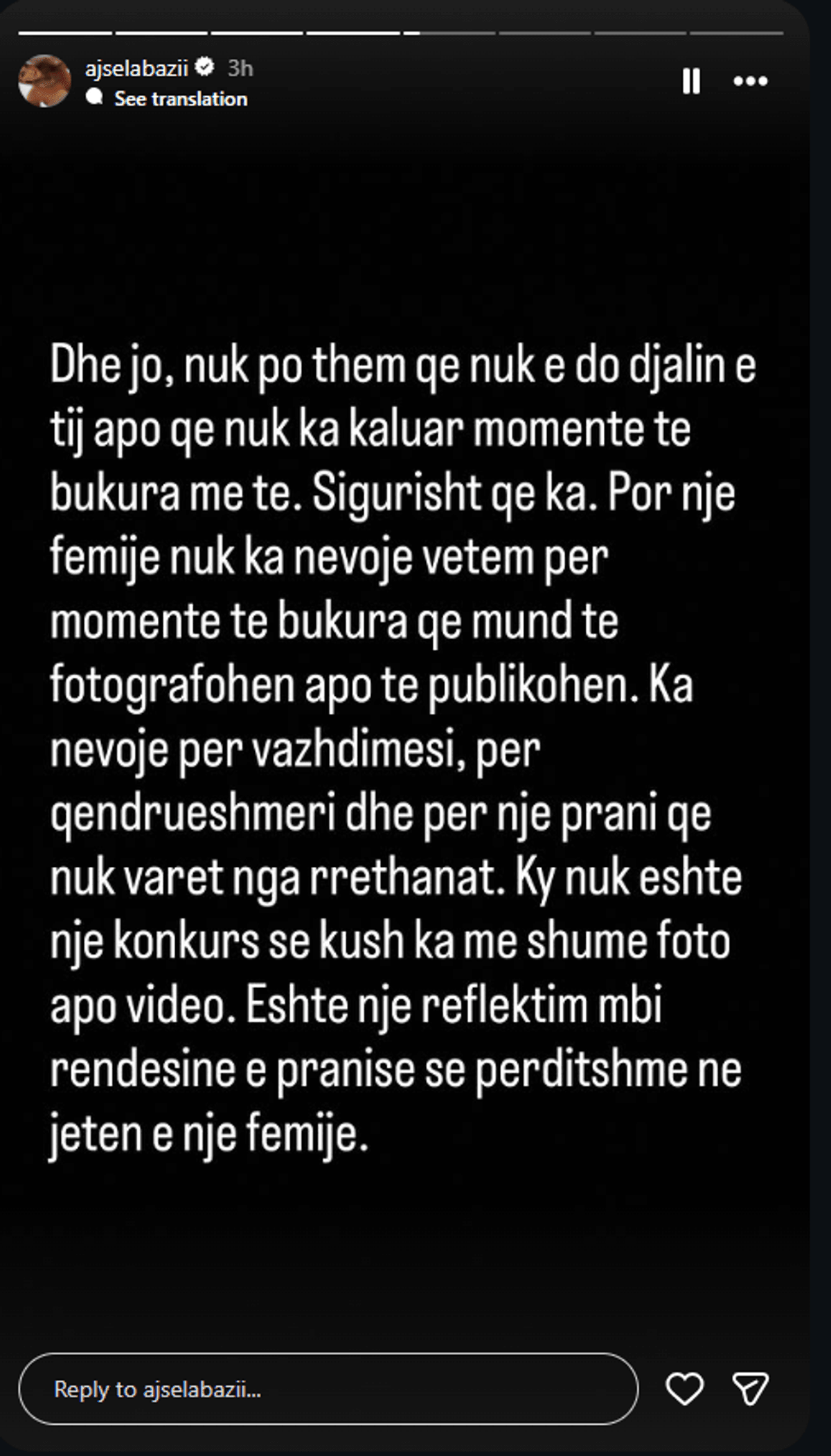 "Të mungosh në ditëlindjen e djalit tënd", ish-partnerja Ajsel Abazi me akuza ndaj Eros Grezdës 5 image