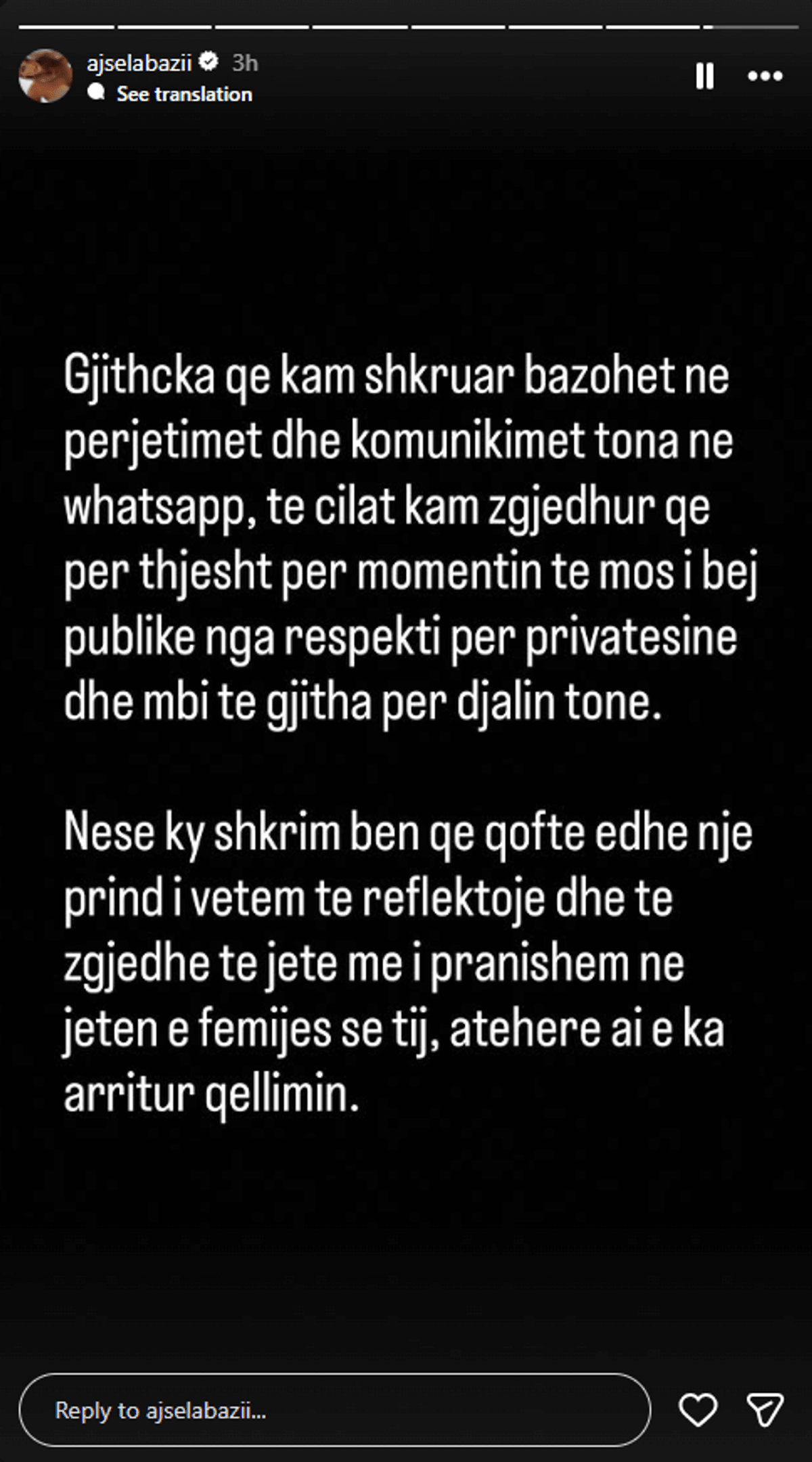 "Të mungosh në ditëlindjen e djalit tënd", ish-partnerja Ajsel Abazi me akuza ndaj Eros Grezdës 8 image