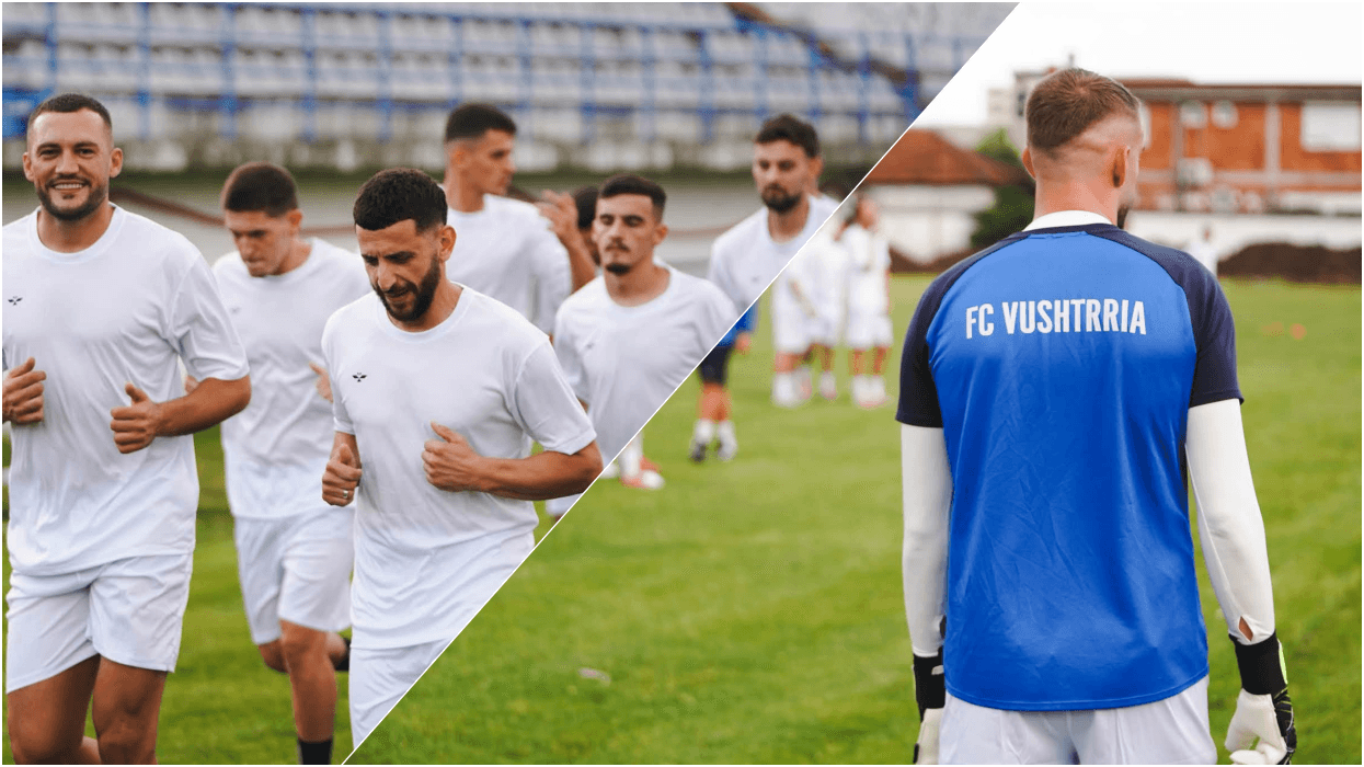 Vushtrria nis përgatitjet për sezonin e ri në Superligë, Besnik Kollari drejton stërvitjen e parë