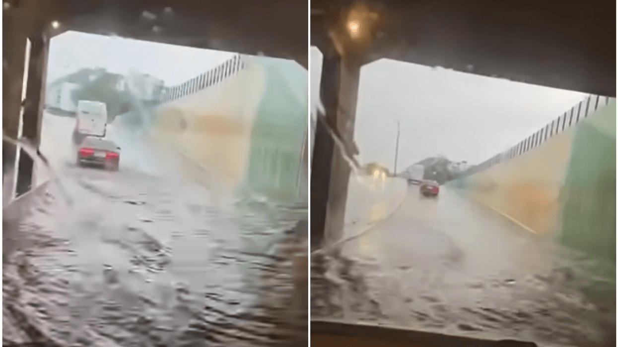 Reshjet e dendura vërshojnë nënkalimin në Ferizaj