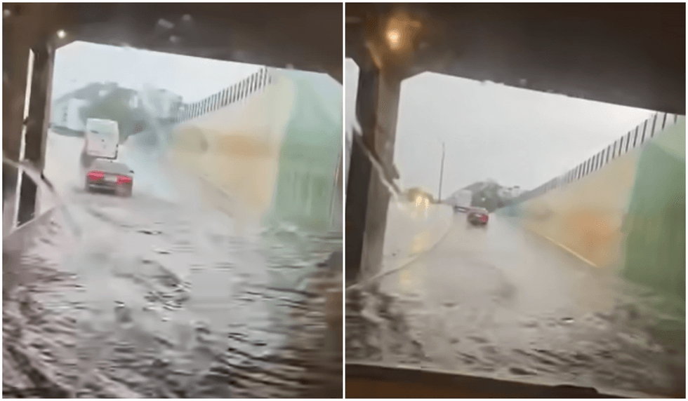 Reshjet e dendura vërshojnë nënkalimin në Ferizaj