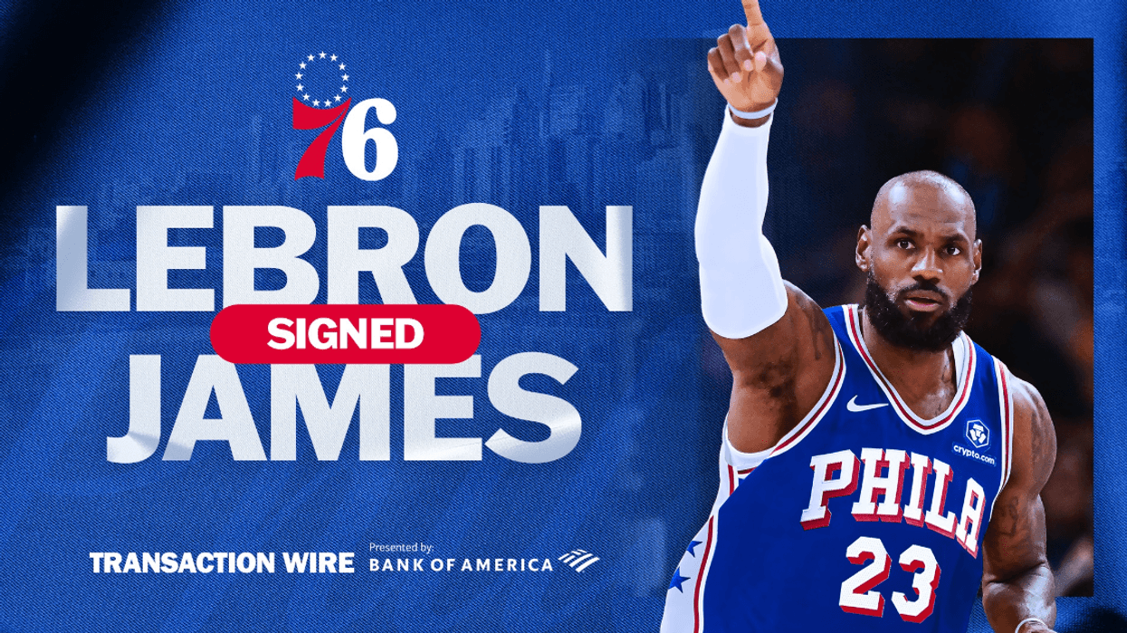 Zyrtare: LeBron James transferohet te Philadelphia 76ers