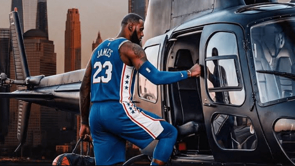 Plani i pazakontë i LeBron James: Të jetojë në New York dhe të udhëtojë me helikopter për ndeshjet e Sixers